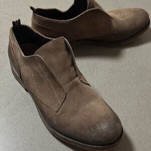 Mens CAPITA Leather shoes boots. Brown/Grey color. Size 43. Great Condition